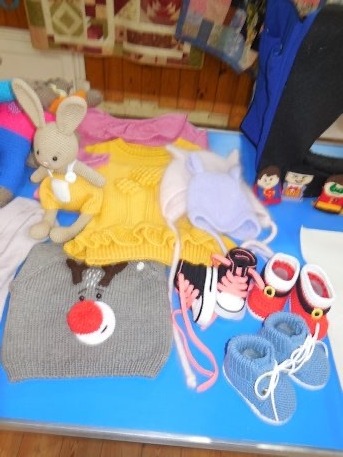 some of the fabulous items made during the last 18 months, taken at the Grand Show and Tell on 14 September.